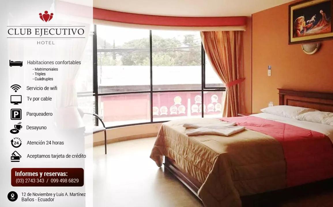 Club Ejecutivo Hotel Baños Esterno foto
